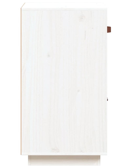 Загрузите изображение в средство просмотра галереи, Servantă, alb, 34x40x75 cm, lemn masiv de pin Lando - Lando
