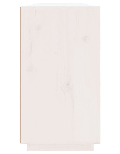 Încărcați imaginea în vizualizatorul Galerie, Servantă, alb, 100x40x75 cm, lemn masiv de pin Lando - Lando
