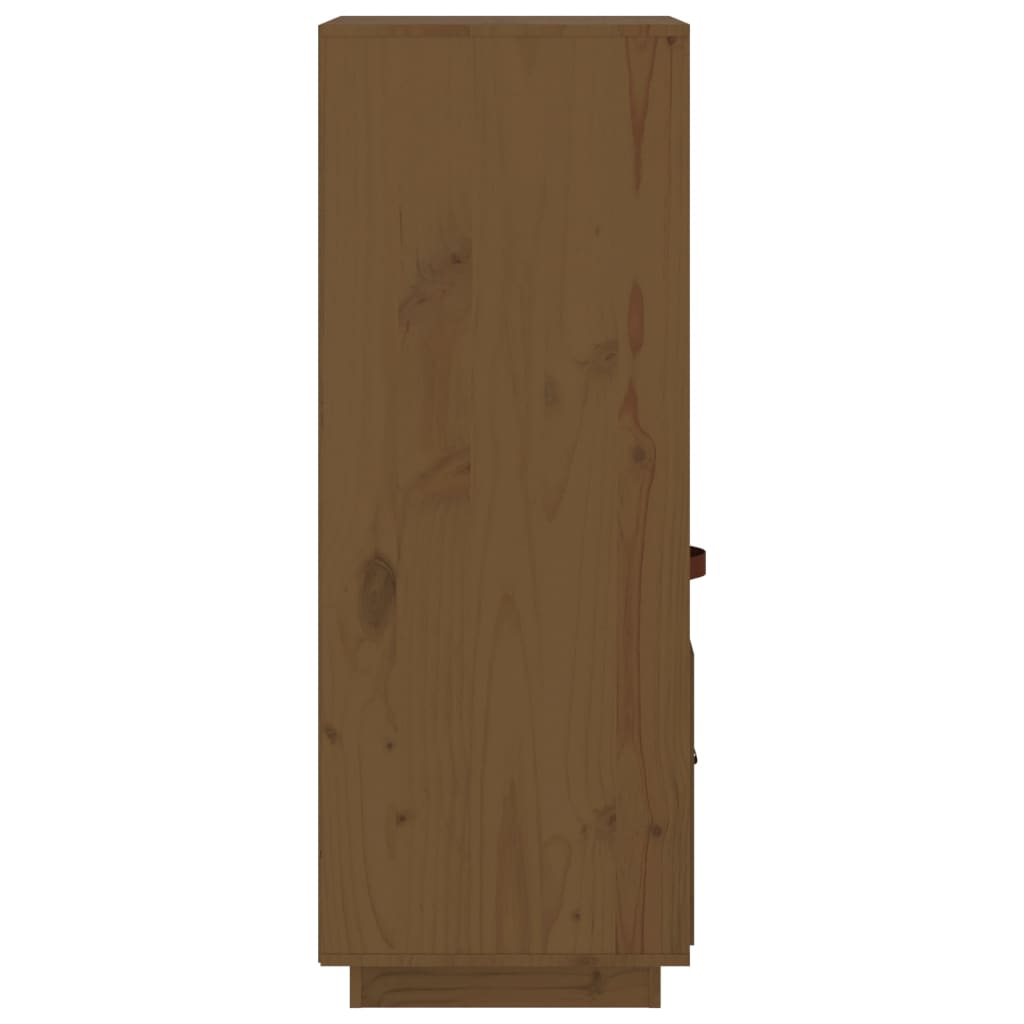 Dulap înalt, maro miere, 34x40x108,5 cm, lemn masiv de pin Lando - Lando