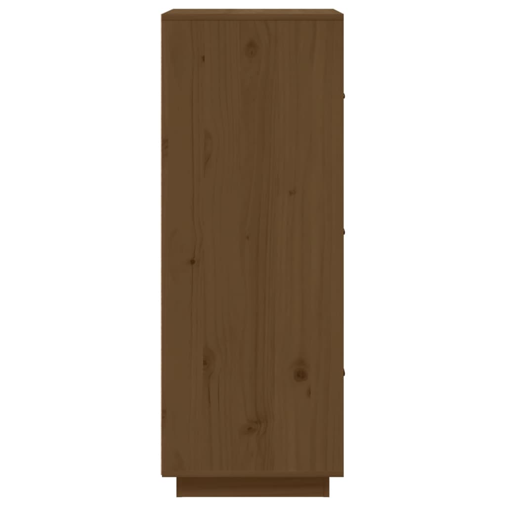 Dulap înalt, maro miere, 34x40x108,5 cm, lemn masiv de pin Lando - Lando