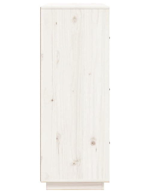 Загрузите изображение в средство просмотра галереи, Dulap înalt, alb, 67x40x108,5 cm, lemn masiv de pin Lando - Lando
