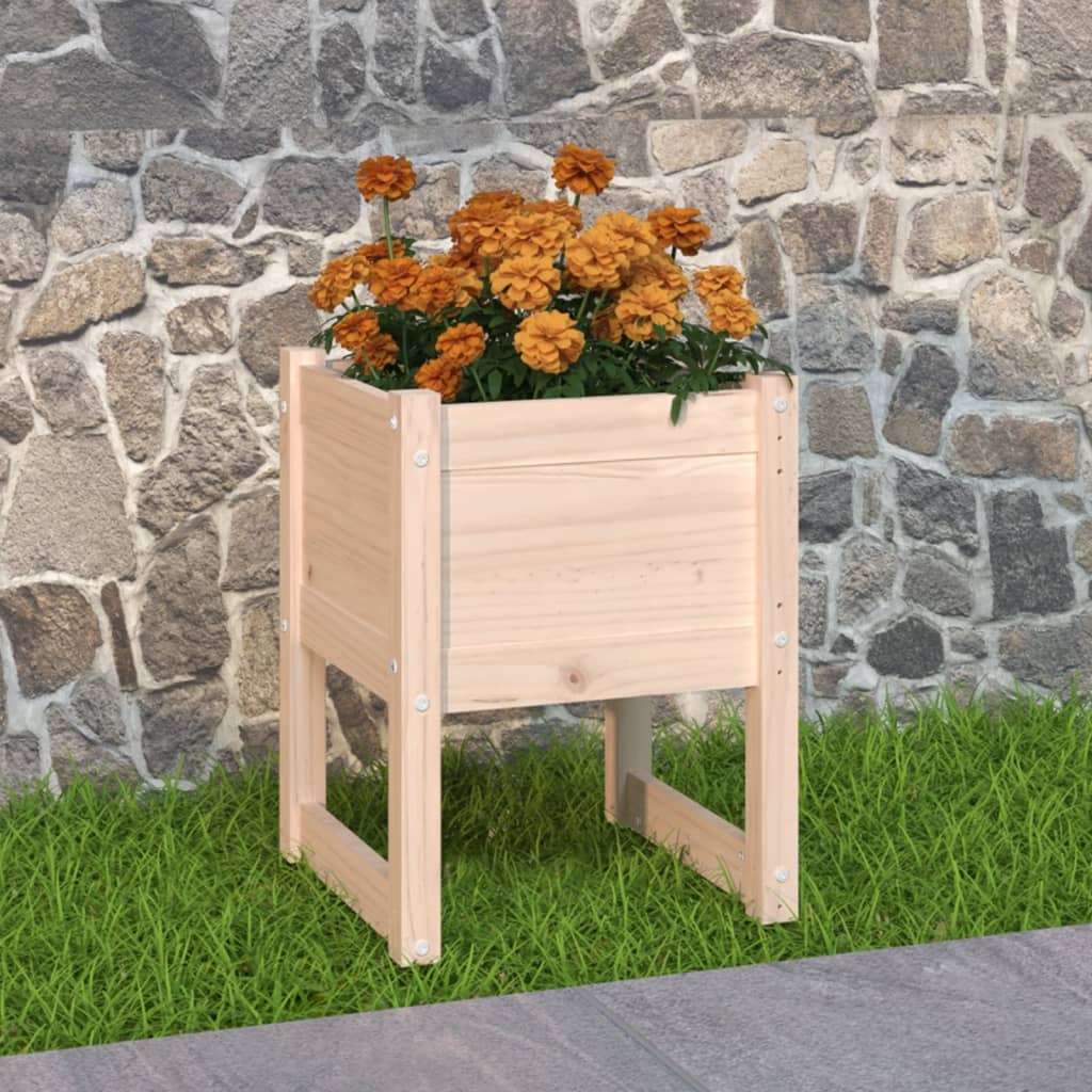 Jardinieră, 40x40x52,5 cm, lemn masiv de pin - Lando