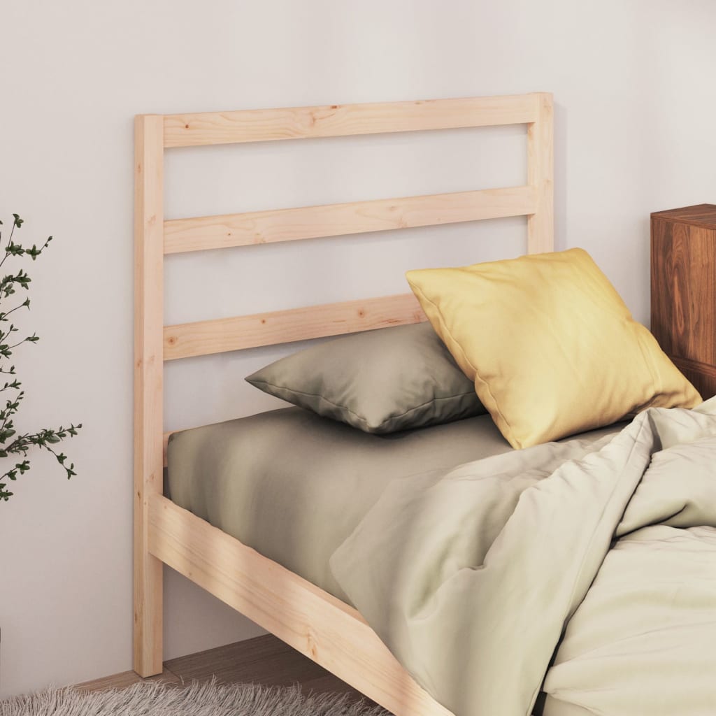 Tăblie de pat, 95x4x100 cm, lemn masiv de pin - Lando