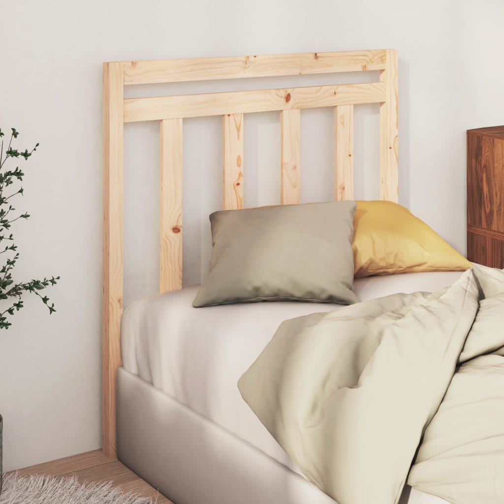 Tăblie de pat, 95x4x100 cm, lemn masiv de pin - Lando