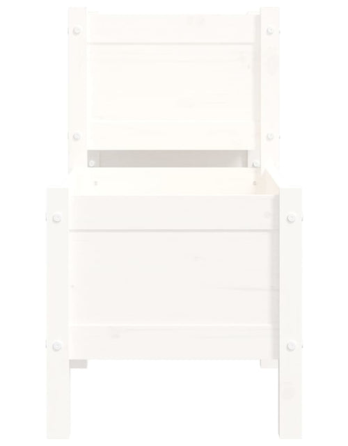 Загрузите изображение в средство просмотра галереи, Jardinieră, alb, 178,5x44x75 cm, lemn masiv de pin Lando - Lando
