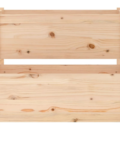 Загрузите изображение в средство просмотра галереи, Jardinieră, 84,5x84x75 cm, lemn masiv de pin - Lando
