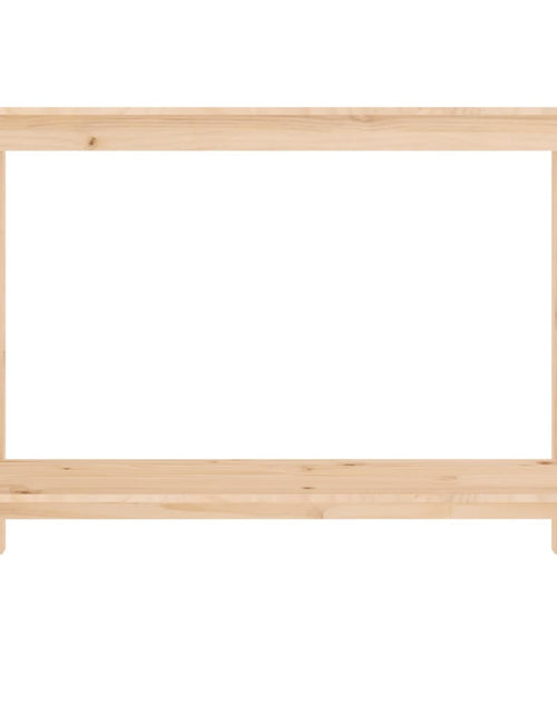 Загрузите изображение в средство просмотра галереи, Masă consolă, 110x40x80 cm, lemn masiv de pin Lando - Lando
