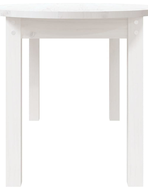 Загрузите изображение в средство просмотра галереи, Măsuță de cafea, alb, 110x55x45 cm, lemn masiv de pin Lando - Lando
