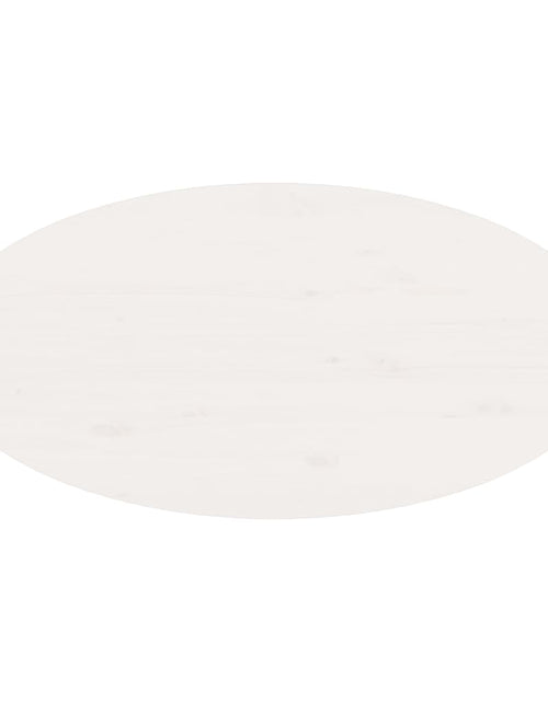 Încărcați imaginea în vizualizatorul Galerie, Măsuță de cafea, alb, 80x40x35 cm, lemn masiv de pin Lando - Lando
