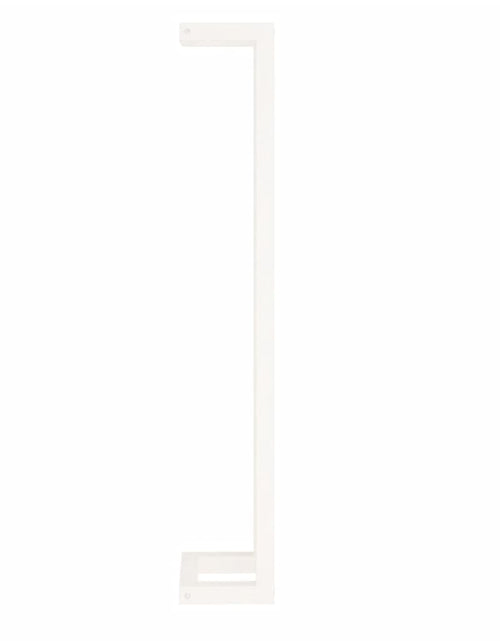 Загрузите изображение в средство просмотра галереи, Suport pentru prosoape, alb, 23x18x110 cm, lemn masiv de pin - Lando
