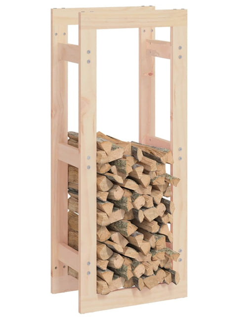 Încărcați imaginea în vizualizatorul Galerie, Rastel pentru lemne de foc, 41x25x100 cm, lemn masiv pin - Lando
