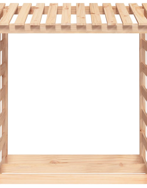 Загрузите изображение в средство просмотра галереи, Rastel pentru lemne de foc, 108x64,5x110 cm, lemn masiv pin - Lando
