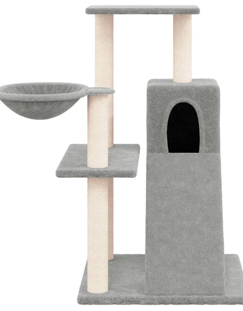 Încărcați imaginea în vizualizatorul Galerie, Ansamblu de pisici, stâlpi din funie sisal, gri deschis, 82 cm Lando - Lando
