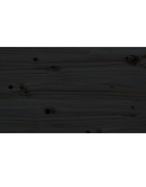 Încărcați imaginea în vizualizatorul Galerie, Pat de zi Small Single 2FT6, Negru, 75x190 cm, lemn masiv pin - Lando
