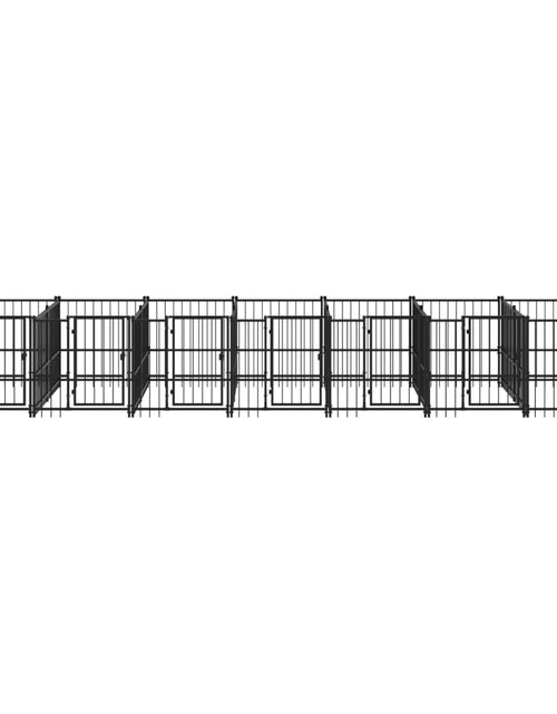 Încărcați imaginea în vizualizatorul Galerie, Padoc pentru câini de exterior, 13,14 m², oțel - Lando
