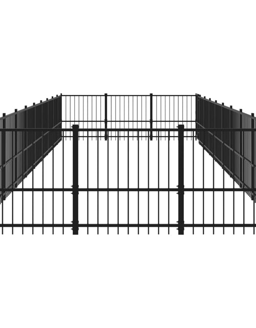 Загрузите изображение в средство просмотра галереи, Padoc pentru câini de exterior, 28,23 m², oțel - Lando
