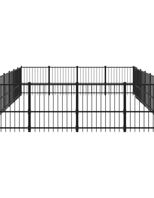 Загрузите изображение в средство просмотра галереи, Padoc pentru câini de exterior, 26,35 m², oțel - Lando
