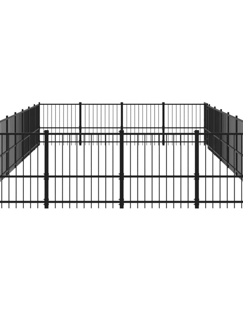 Загрузите изображение в средство просмотра галереи, Padoc pentru câini de exterior, 30,11 m², oțel - Lando
