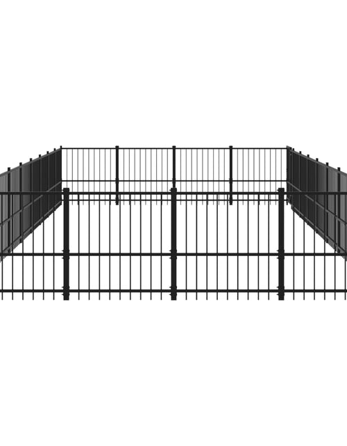 Загрузите изображение в средство просмотра галереи, Padoc pentru câini de exterior, 33,87 m², oțel - Lando
