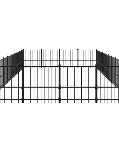 Încărcați imaginea în vizualizatorul Galerie, Padoc pentru câini de exterior, 37,64 m², oțel - Lando
