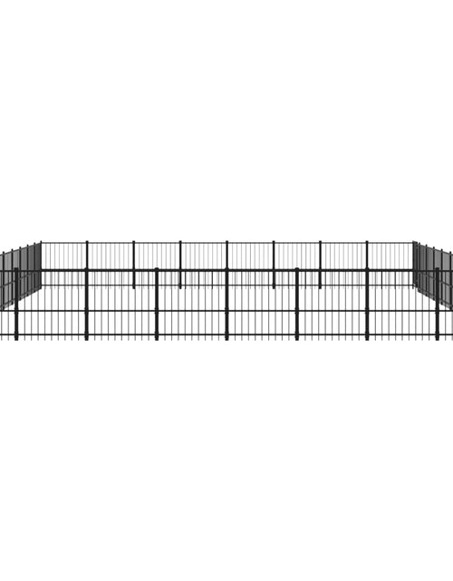 Загрузите изображение в средство просмотра галереи, Padoc pentru câini de exterior, 75,27 m², oțel - Lando
