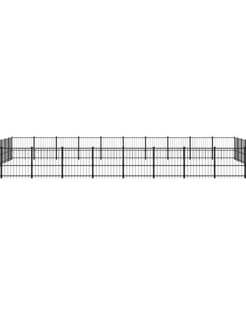 Загрузите изображение в средство просмотра галереи, Padoc pentru câini de exterior, 84,68 m², oțel - Lando
