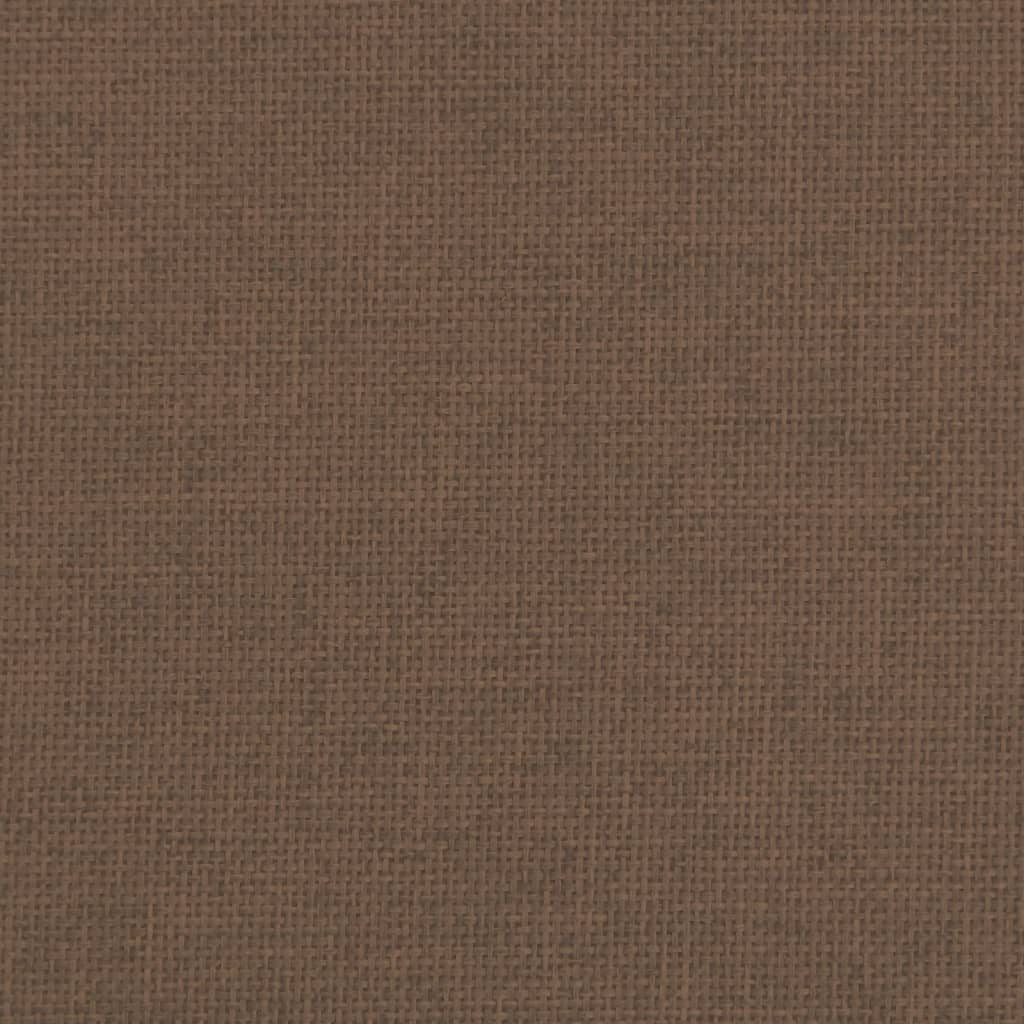 Pat de câini, maro, 70x52x30 cm, material textil - Lando