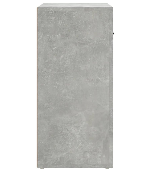 Încărcați imaginea în vizualizatorul Galerie, Lando-Servantă, gri beton, 80x33x70 cm, lemn prelucrat- mobila
