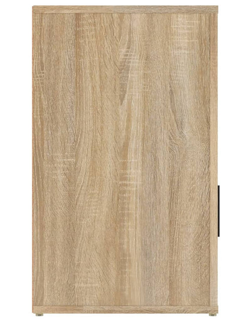 Încărcați imaginea în vizualizatorul Galerie, Noptieră, stejar sonoma, 50x36x60 cm, lemn prelucrat - Lando
