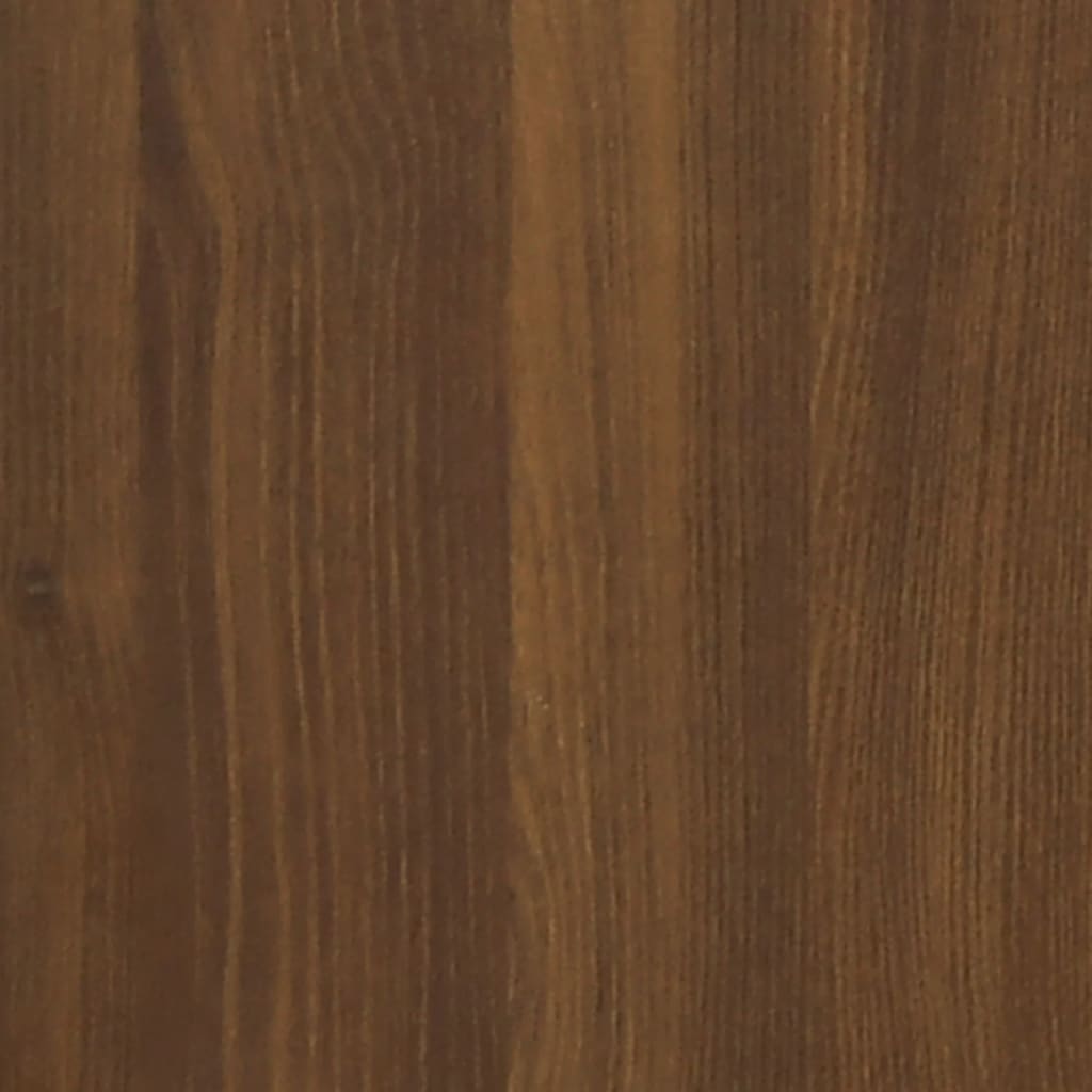 Noptieră, stejar maro, 50x36x60 cm, lemn prelucrat - Lando