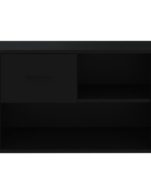 Încărcați imaginea în vizualizatorul Galerie, Pantofar, negru, 80x35x45 cm, lemn compozit - Lando
