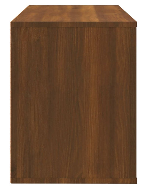 Încărcați imaginea în vizualizatorul Galerie, Pantofar, stejar maro, 80x35x45 cm, lemn compozit - Lando
