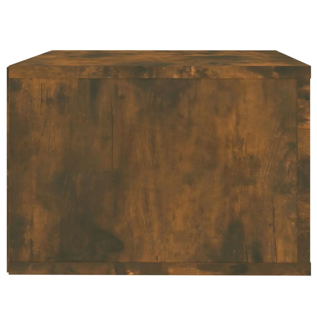 Noptiere de perete, 2 buc., stejar fumuriu, 50x36x25 cm - Lando
