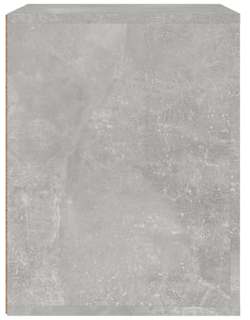 Încărcați imaginea în vizualizatorul Galerie, Noptieră de perete, gri beton, 50x36x47 cm - Lando
