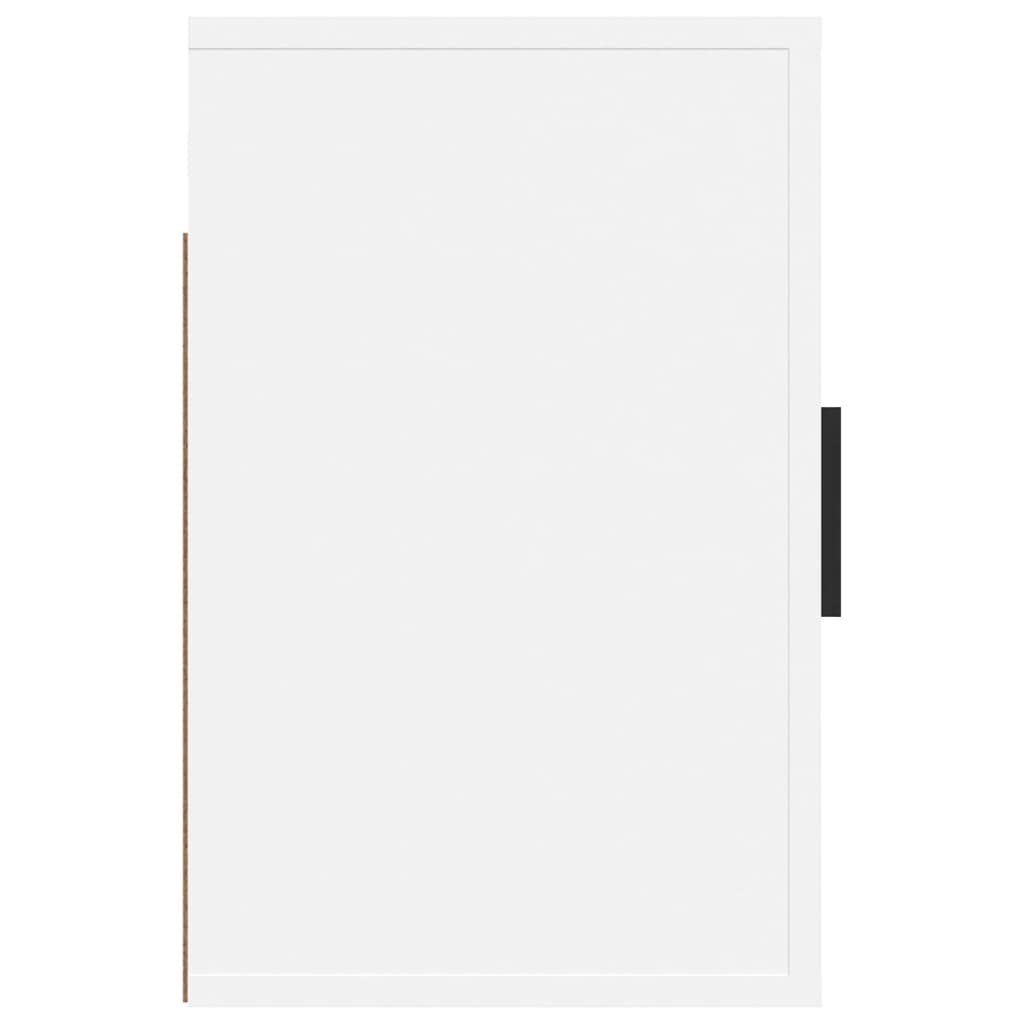 Noptieră de perete, alb, 50x30x47 cm - Lando