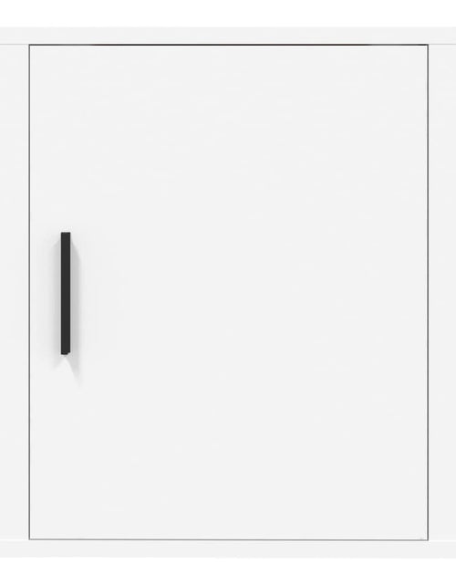 Încărcați imaginea în vizualizatorul Galerie, Noptiere de perete, 2 buc., alb, 50x36x47 cm - Lando
