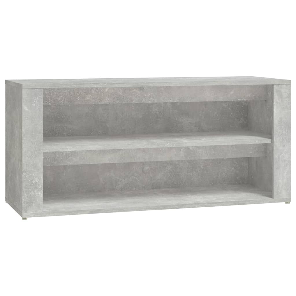 Pantofar, gri beton, 100x35x45 cm, lemn compozit - Lando