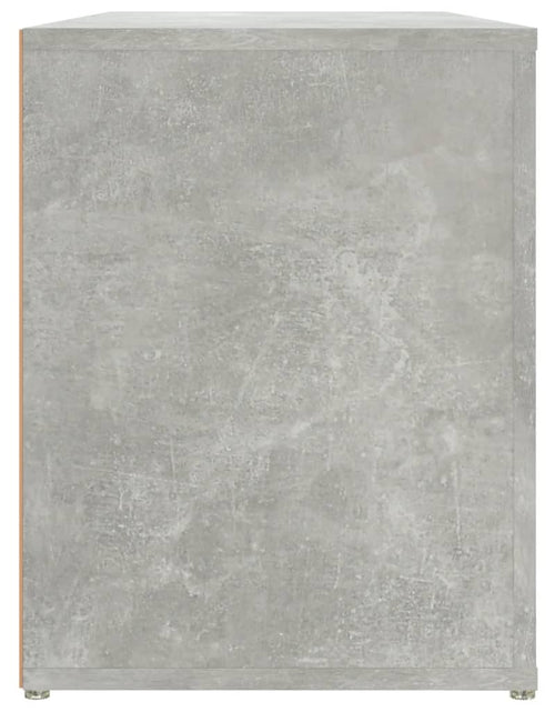 Încărcați imaginea în vizualizatorul Galerie, Pantofar, gri beton, 100x35x45 cm, lemn compozit - Lando
