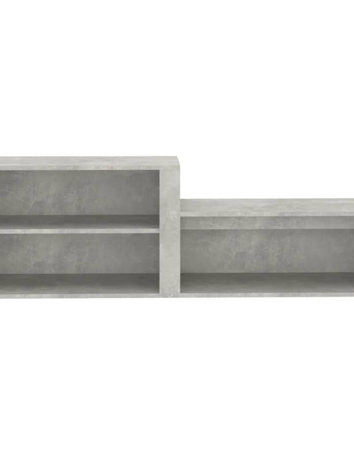 Încărcați imaginea în vizualizatorul Galerie, Pantofar, gri beton, 150x35x45 cm, lemn prelucrat - Lando
