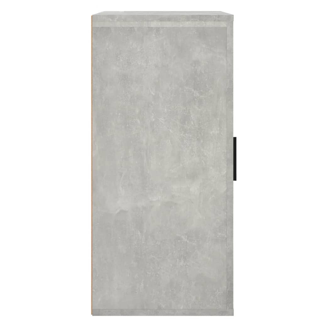 Servantă, gri beton, 40x33x70 cm, lemn prelucrat Lando - Lando