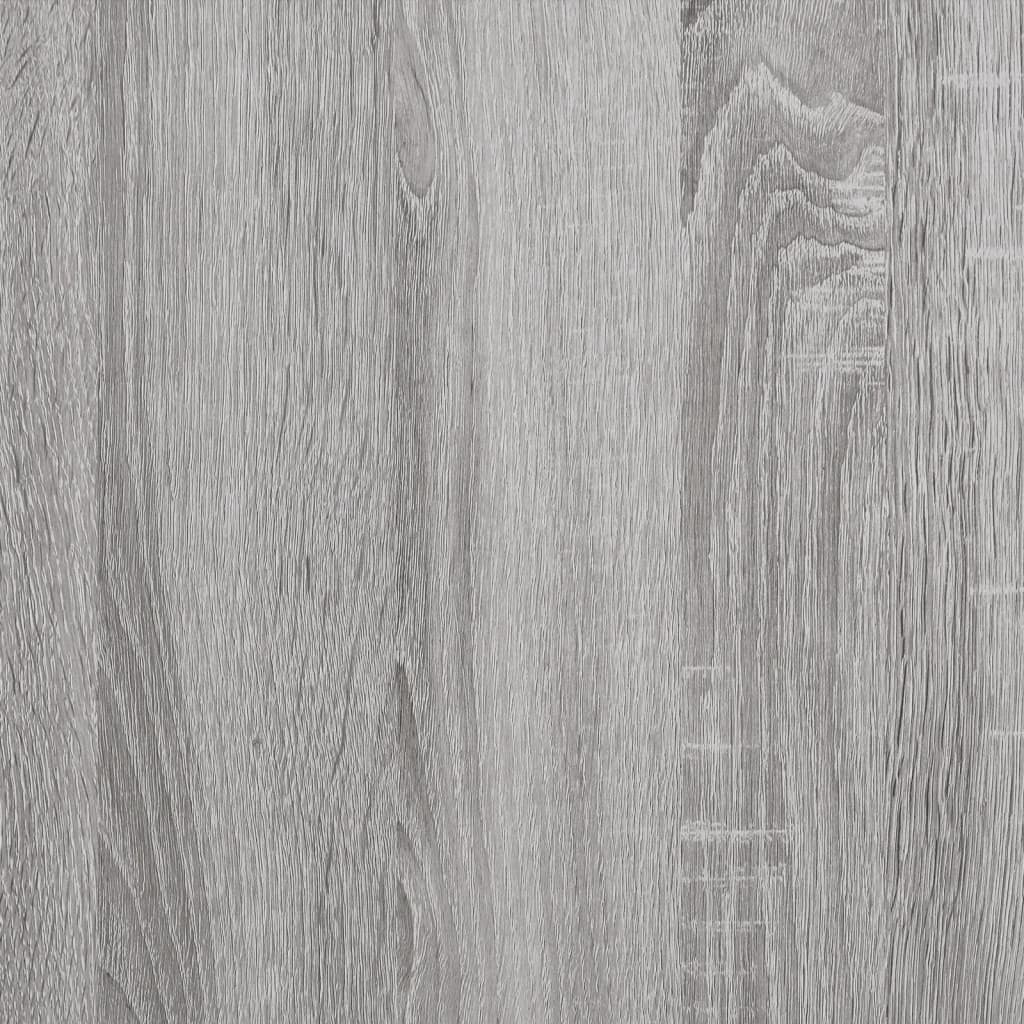 Servantă, gri sonoma, 80x30x60 cm, lemn prelucrat Lando - Lando