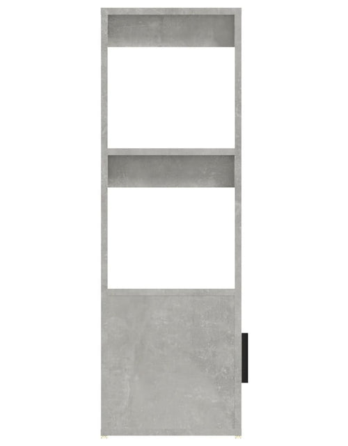 Încărcați imaginea în vizualizatorul Galerie, Servantă, gri beton, 80x30x90 cm, lemn prelucrat Lando - Lando
