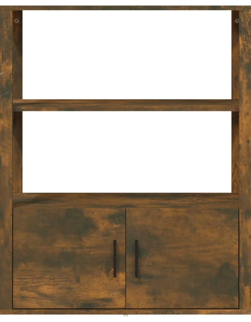 Загрузите изображение в средство просмотра галереи, Servantă, stejar fumuriu, 80x30x90 cm, lemn prelucrat Lando - Lando
