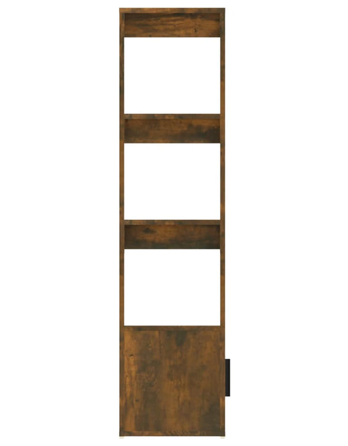 Încărcați imaginea în vizualizatorul Galerie, Servantă, stejar fumuriu, 80x30x119,5 cm, lemn prelucrat Lando - Lando

