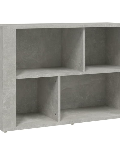 Încărcați imaginea în vizualizatorul Galerie, Servantă, gri beton, 80x30x54 cm, lemn prelucrat Lando - Lando
