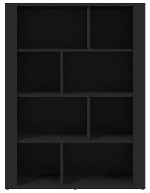 Încărcați imaginea în vizualizatorul Galerie, Servantă, negru, 80x30x106 cm, lemn compozit Lando - Lando
