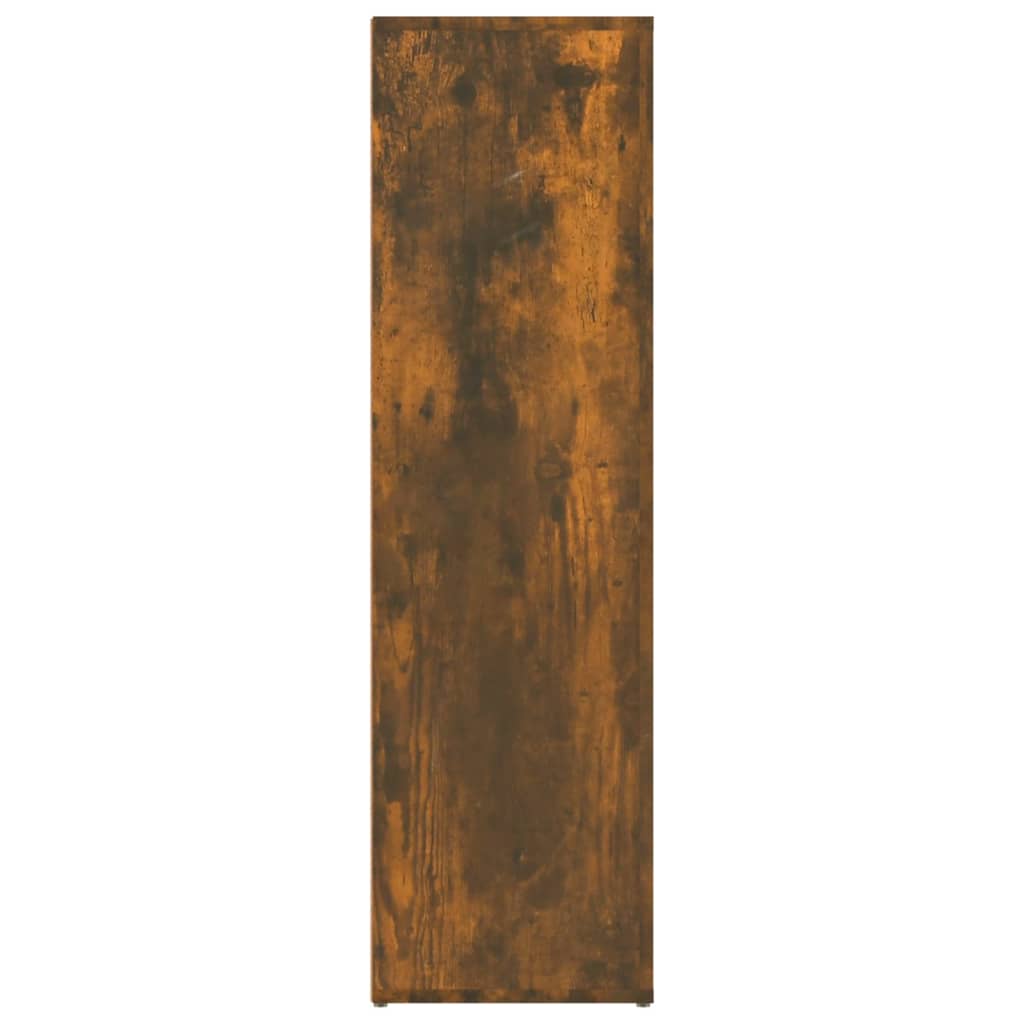 Servantă, stejar fumuriu, 80x30x106 cm, lemn compozit Lando - Lando