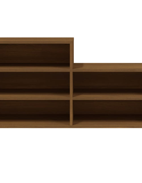 Încărcați imaginea în vizualizatorul Galerie, Pantofar, stejar maro, 102x36x60 cm, lemn prelucrat - Lando
