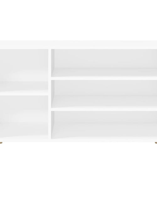 Încărcați imaginea în vizualizatorul Galerie, Pantofar, alb, 102x36x60 cm, lemn compozit - Lando
