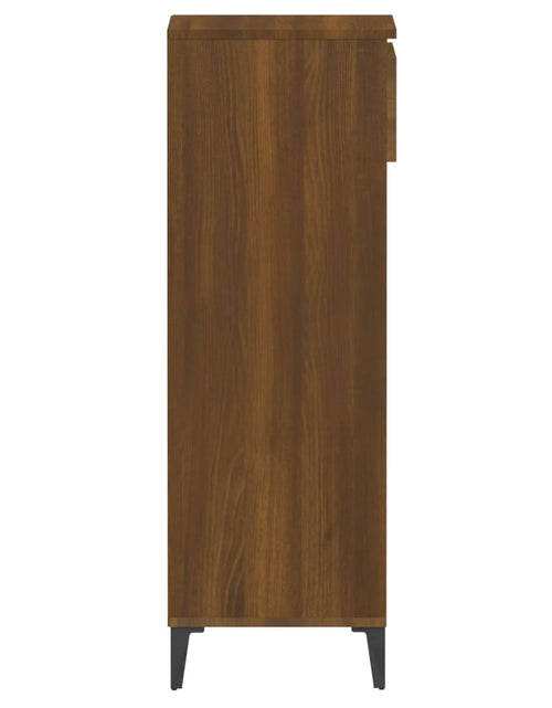 Încărcați imaginea în vizualizatorul Galerie, Pantofar, stejar maro, 40x36x105 cm, lemn prelucrat - Lando

